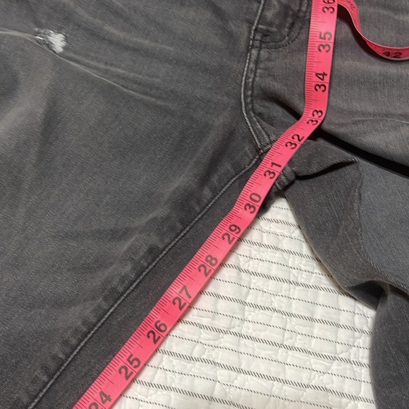 NWT Maurices Everflex Super Skinny High Rise Distressed Denim Jeans 10 Regular - Picture 10 of 11